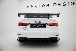 Carbon Αεροτομή With Internal Brackets Uprights Audi A3 / A3 S-Line / S3 / RS3 Sedan 8V / 8V Facelift