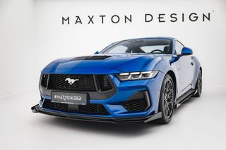 Street Pro Μπροστινός Splitter + Flaps Ford Mustang GT Mk7