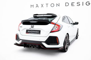 Street Pro Rear Side Splitters Honda Civic Sport Mk 10