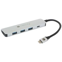TECHLY IADAP USB31-DOCK4 USB-C™ Hub with HDMI 4K and PD