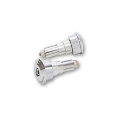 Highsider Pro Dot Bar End Weights, Chrome