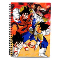 Dragon Ball Z Goku vs Vegeta A2 notebook