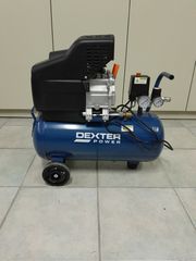 Kομπρεσέρ Aέρος DEXTER Αχρησιμοποίητο με Λάστιχο και λιπαντικό