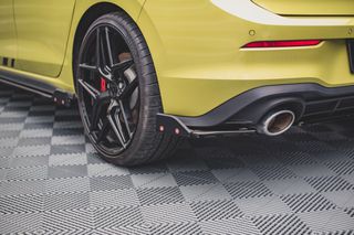 Πίσω πλαϊνά σπόιλερ V.1 + Flaps Volkswagen Golf GTI Clubsport Mk8 Facelift