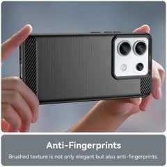 Carbon Case for Xiaomi Redmi Note 13 5G - black-thumb-4