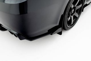Street Pro Πίσω Πλευρικοί Splitters + Flaps Subaru Impreza WRX STI Mk3 Facelift