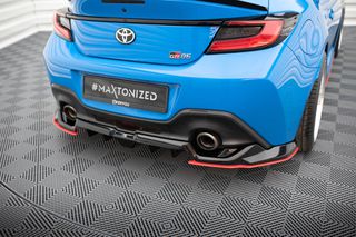Πίσω Splitter (με κάθετους στύλους) V.2 Subaru BRZ Mk2