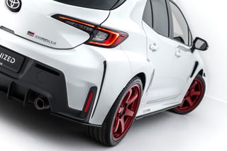 Street Pro Πίσω Πλευρικοί Splitters Toyota GR Corolla Mk12