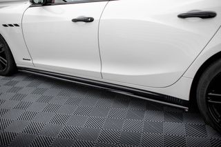 Side Skirts Diffusers Maserati Ghibli Modena Mk3 Facelift-thumb-2