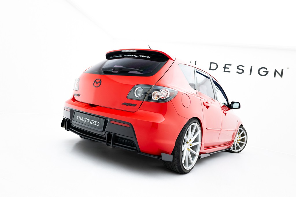 Street Pro Πίσω Diffuser Mazda 3 MPS Mk1 EU Version
