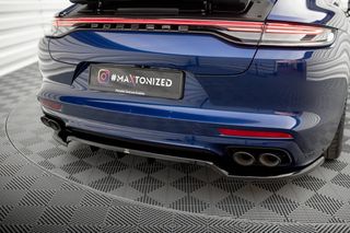 Πίσω Splitter (με κατακόρυφες ράβδους) Porsche Panamera GTS Sport Turismo 971 Facelift