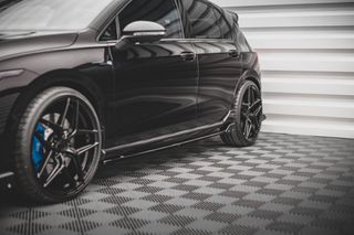 Πλαϊνά μαρσπιέ Diffusers V.2 + Flaps Volkswagen Golf R Mk8 Facelift