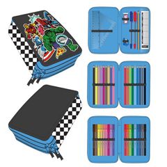 Marvel Avengers triple pencil case