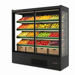 CRYSTAL FMG-02L 2.00m – Βιτρίνα Ψύξης Υψηλής Προβολής με 2 Συρόμενες Πόρτες – Aναμενεται-thumb-2