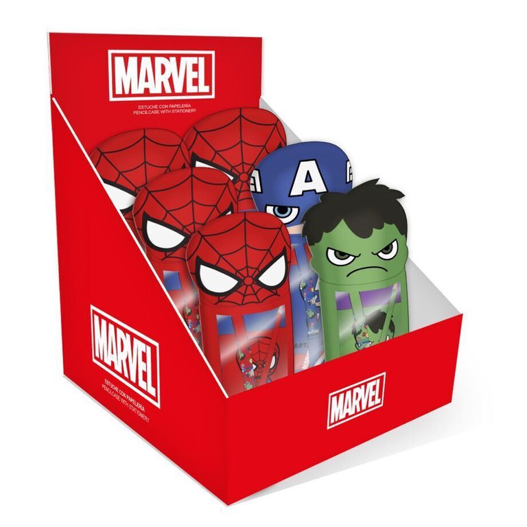 Marvel Avengers assorted plush pencil case