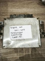 Peugeot 206 . 9646509880 (PSA Hardware) / 9644243580 (Software) / S2000-2C