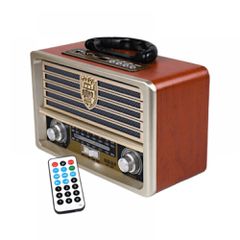 Φορητό ραδιόφωνο Retro - M-113-BT - 861138 - Gold