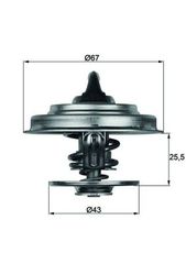ΘΕΡΜΟΣΤΑΤΗΣ 79°C για IVECO TurboTech