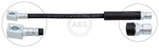 Ελαστικός σωλήνας φρένων εμπρός L+R OPEL CORSA A (318 mm) (INN M10x1.0mm) 562328, 90168898