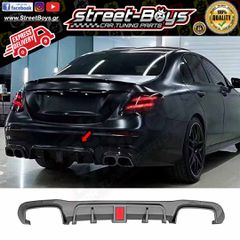 SPOILER [BRABUS TYPE] ΔΙΑΧΥΤΗΣ ΠΙΣΩ ΠΡΟΦΥΛΑΚΤΗΡΑ CARBON LOOK MERCEDES BENZ W213 AMG | Street Boys - Car Tuning Shop |