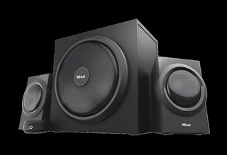 Trust TR-23696 Yuri 2.1 Ηχεία Υπολογιστή 2.1 με Ισχύ 60W σε Μαύρο Χρώμα