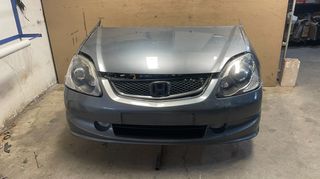 Μουράκι με αερόσακους Honda Civic H/B (3DR) 2001 - 2005, ψυγεία-μετώπη βενζίνη