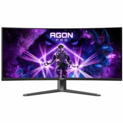 AOC AG346UCD Ultrawide QD-OLED HDR Curved Monitor 34" QHD 3440x1440 175Hz με Χρόνο Απόκρισης 0.03ms GTG