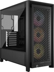 Corsair CC-9011296-WW Frame 4000D RS Midi Tower Κουτί Υπολογιστή με RGB Φωτισμό Μαύρο