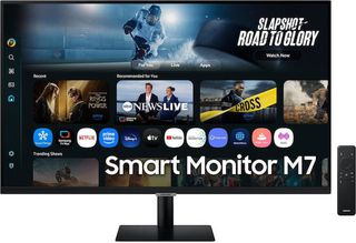 Samsung LS32FM700UUXDU Smart Monitor 32" , VA , HDR , 4K 3840x2160 , με Χρόνο Απόκρισης 4ms GTG
