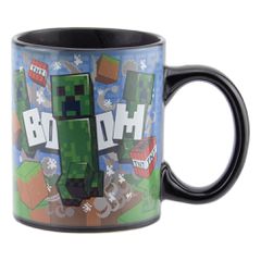 Minecraft Heat Change Mug Creeper-thumb-4
