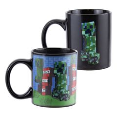 Minecraft Heat Change Mug Creeper-thumb-2