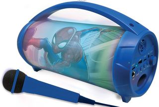 Marvel Spiderman Speaker with bluetooth microphone-thumb-2