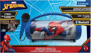 Marvel Spiderman Speaker with bluetooth microphone-thumb-3