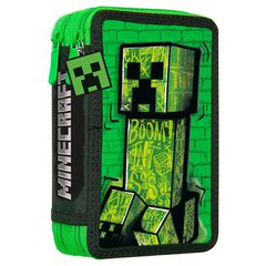 Minecraft double pencil case