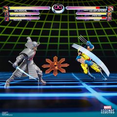 Marvel Legends Wolverine & Silver Samurai Gameverse pack 2 figures 15cm-thumb-3