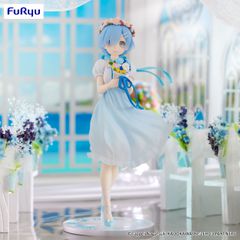RE ZERO - Rem "Bridesmaid" - Statue Trio-Try-It 21cm
