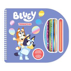 Bluey transfers notebook
