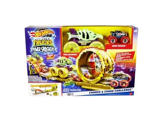 HOT WHEELS - Monster Trucks CHARGE & CHASE CHALLENGE (HXT05) / Toys