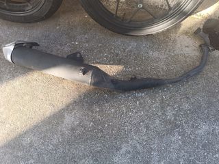 Gtr 150 ολόσωμη εξάτμιση εργοστασιακη