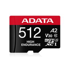 ADATA High Endurance 512 GB MicroSDXC UHS-I Class 10-thumb-1