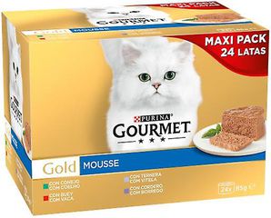 Gourmet Gold Mousse 24 x 85GR (24 τμχ/κιβώτιο) (IN-CP85-002)