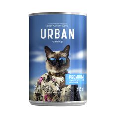Urban Cat Premium με σολομό 415g (UC-SALMON-415)