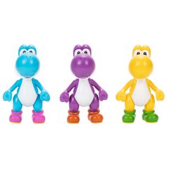 Super Mario Bros Yoshi pack 3 figures 10cm-thumb-4