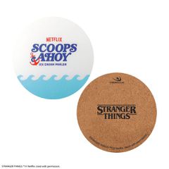 Stranger Things Scoops Ahoy Coaster 4-Pack-thumb-4