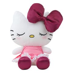 Sanrio Plush Figure Hello Kitty Red Velvet Dress 22 cm