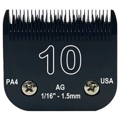 Κοπτικό κουρευτικής μηχανής σκύλου Black Titanium 10 # 1.5mm