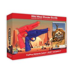 Wild West Shooter Game -Twin Wild West Shooter Revolvers Bundle (CIB) / Nintendo Switch 2
