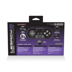 Retro-Bit Legacy 16 Wireless Black-thumb-2