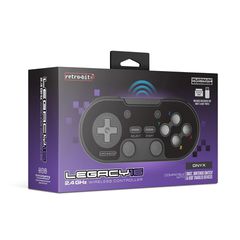 Retro-Bit Legacy 16 Wireless Black-thumb-4