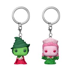 Wicked POP! Vinyl Keychain 2-Pack G (Ombre) 4 cm